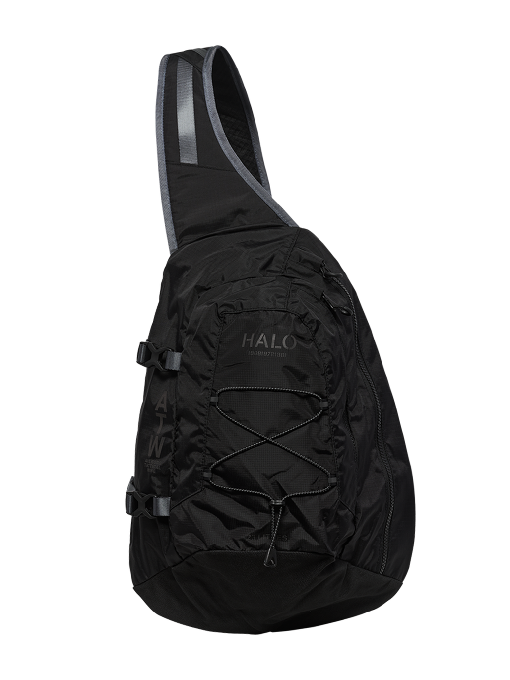 HALO UTILITY CROSSBODY BAG, BLACK, packshot