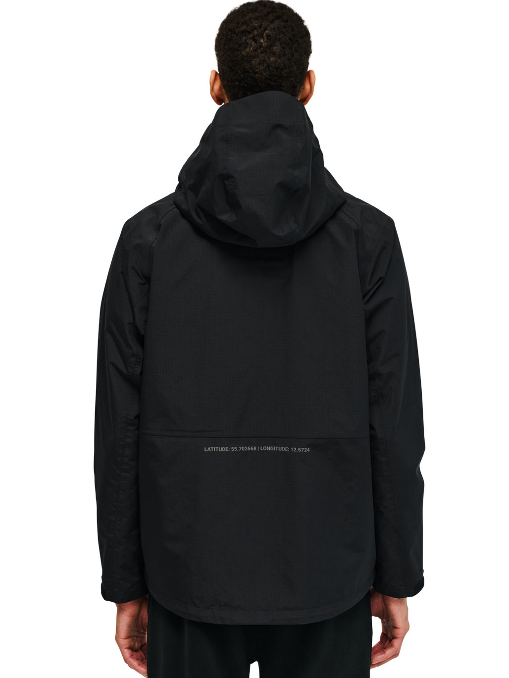 HALO DBU ASSET JACKET, BLACK, model