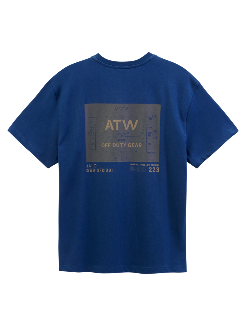 HALO B-583 T-SHIRT, SARGASSO SEA, packshot