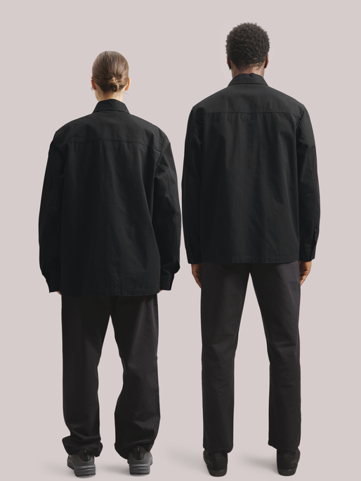 HALO UTILITY JACKET, BLACK, model