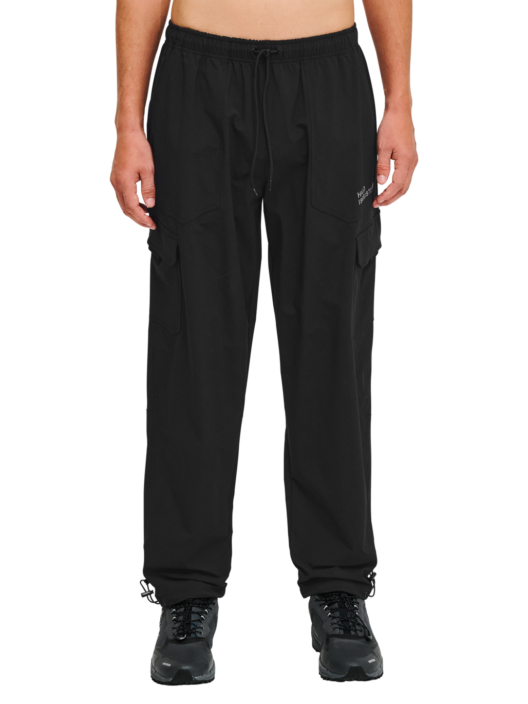 HALO TRAIL PANTS, BLACK, model