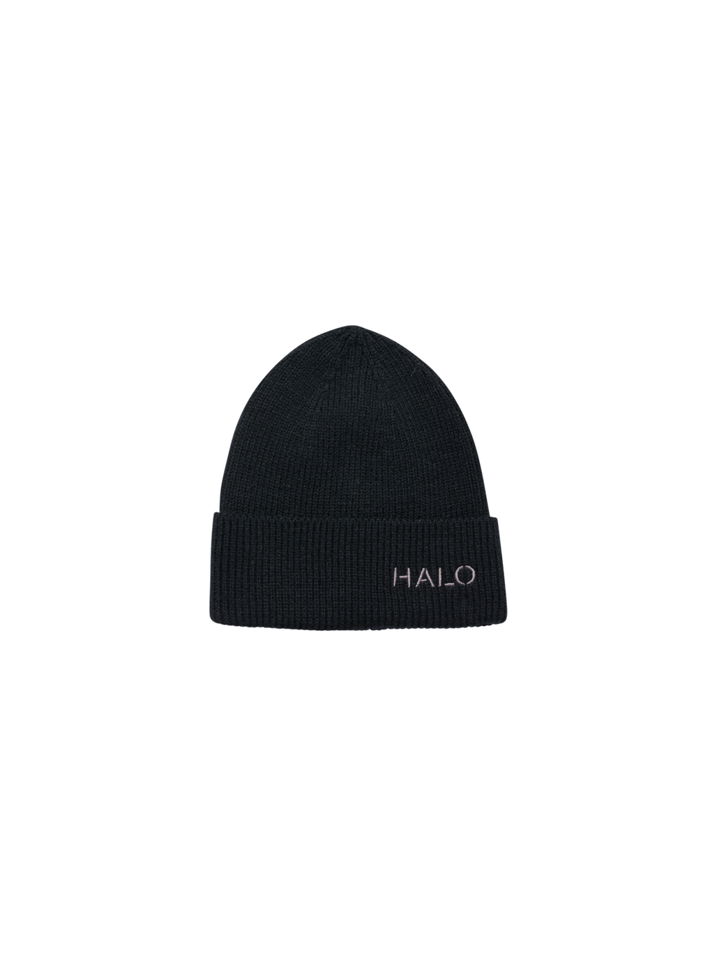 HALO WOOL MIX BEANIE, BLACK, packshot