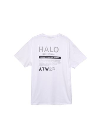 HALO HEAVY GRAPHIC T-SHIRT 223 ATW, WHITE, packshot