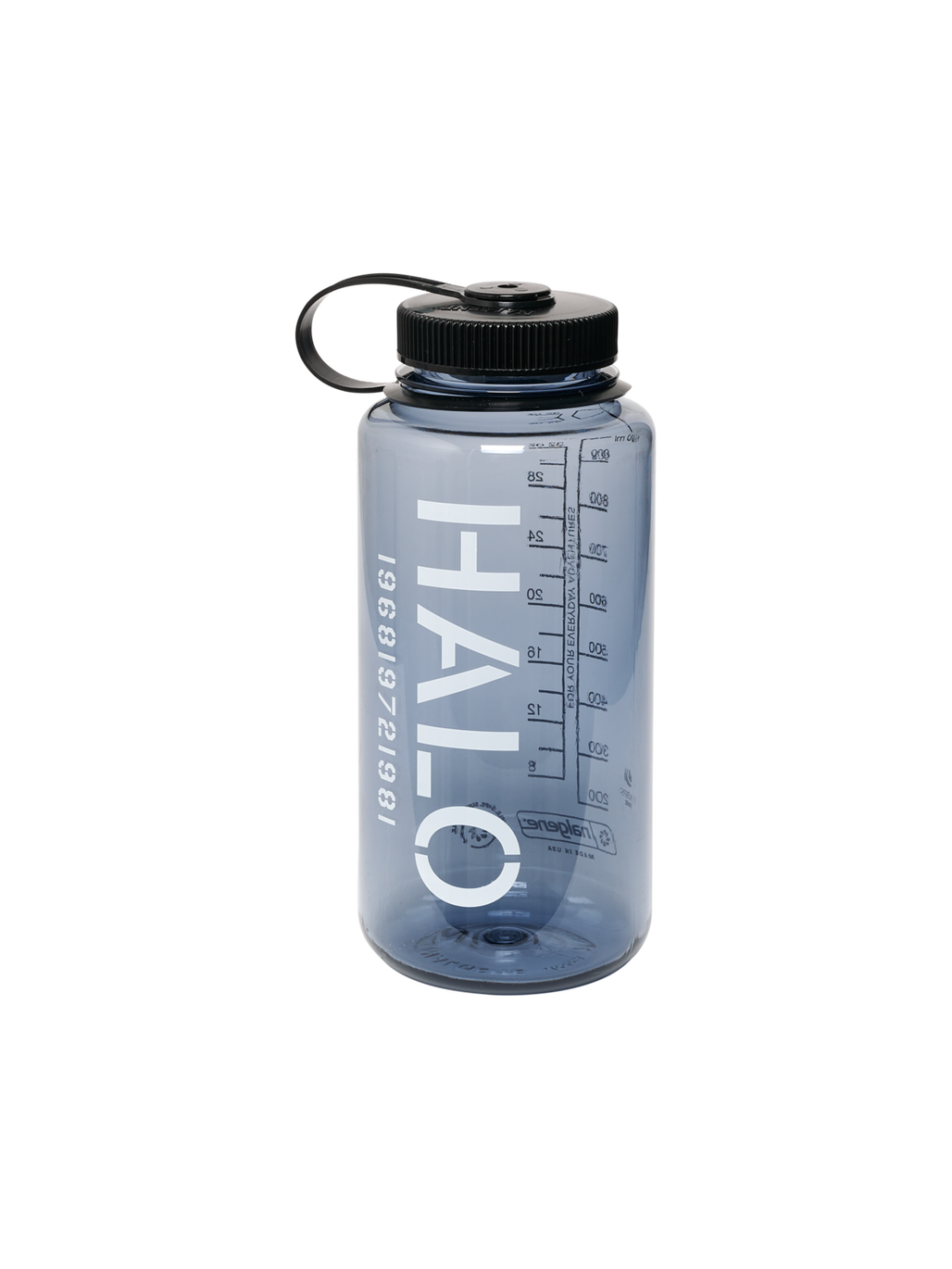 HALO WATER BOTTLE, BLACK, packshot