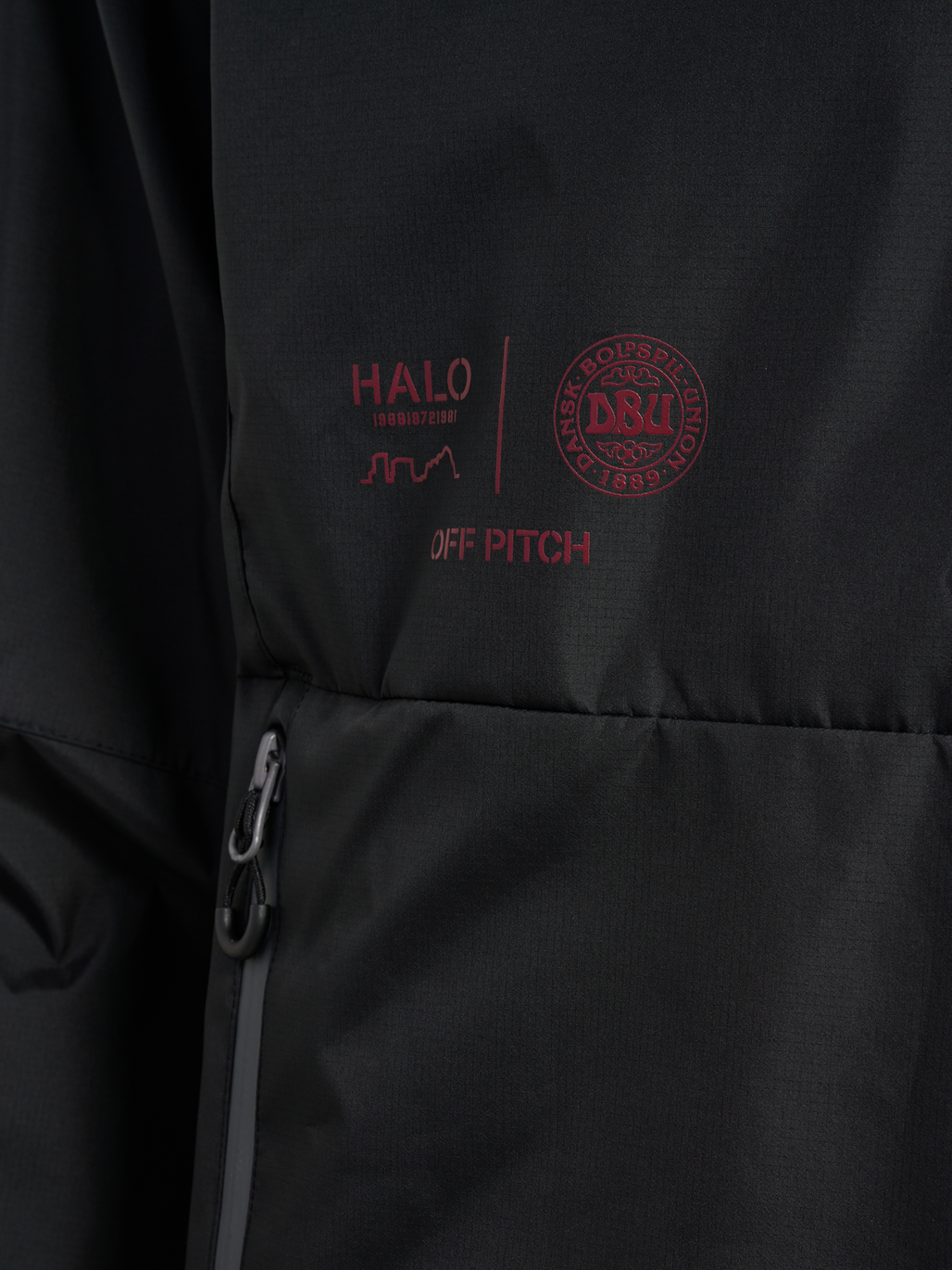 HALO DBU  DEFENSE ANORAK, BLACK, packshot
