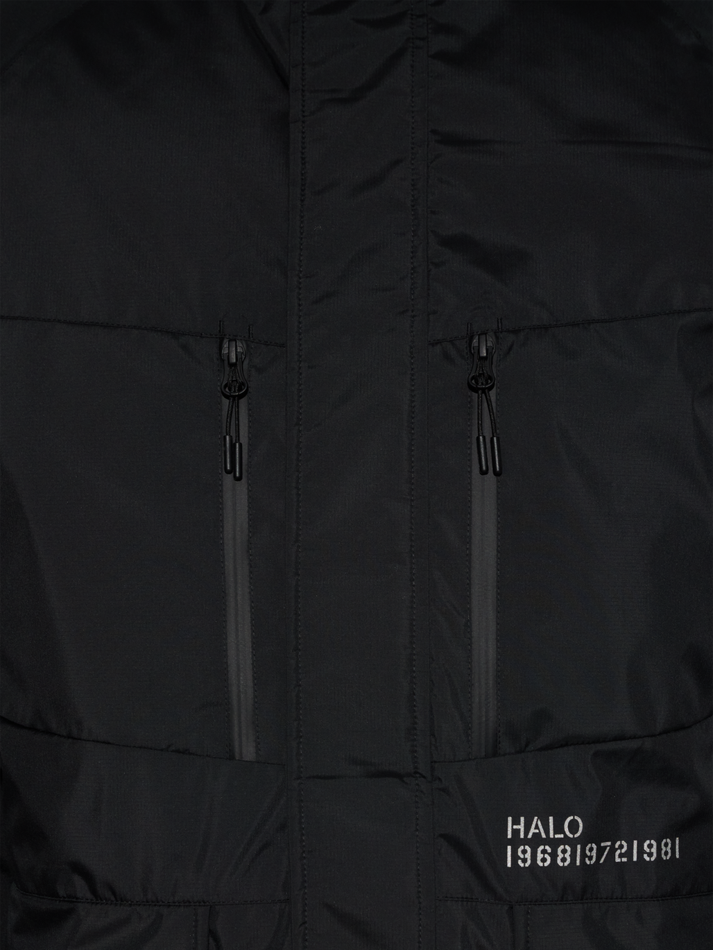 HALO SHIELD THERMOLITE PARKA, BLACK, model