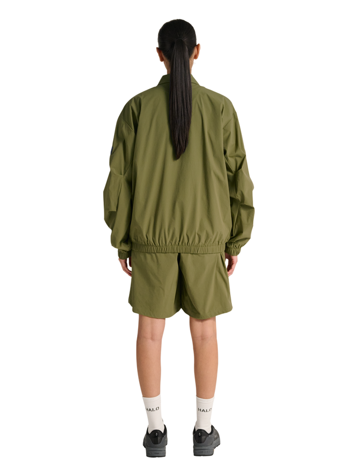 HALO MOVE OVERSHIRT, OLIVE DRAB, model