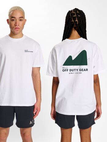 HALO T-SHIRT, WHITE, model