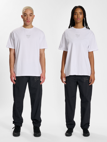 HALO HEAVY GRAPHIC T-SHIRT 223 ATW, WHITE, model