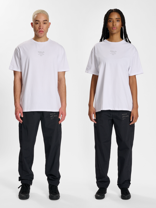 HALO HEAVY GRAPHIC T-SHIRT 223 ATW, WHITE, model