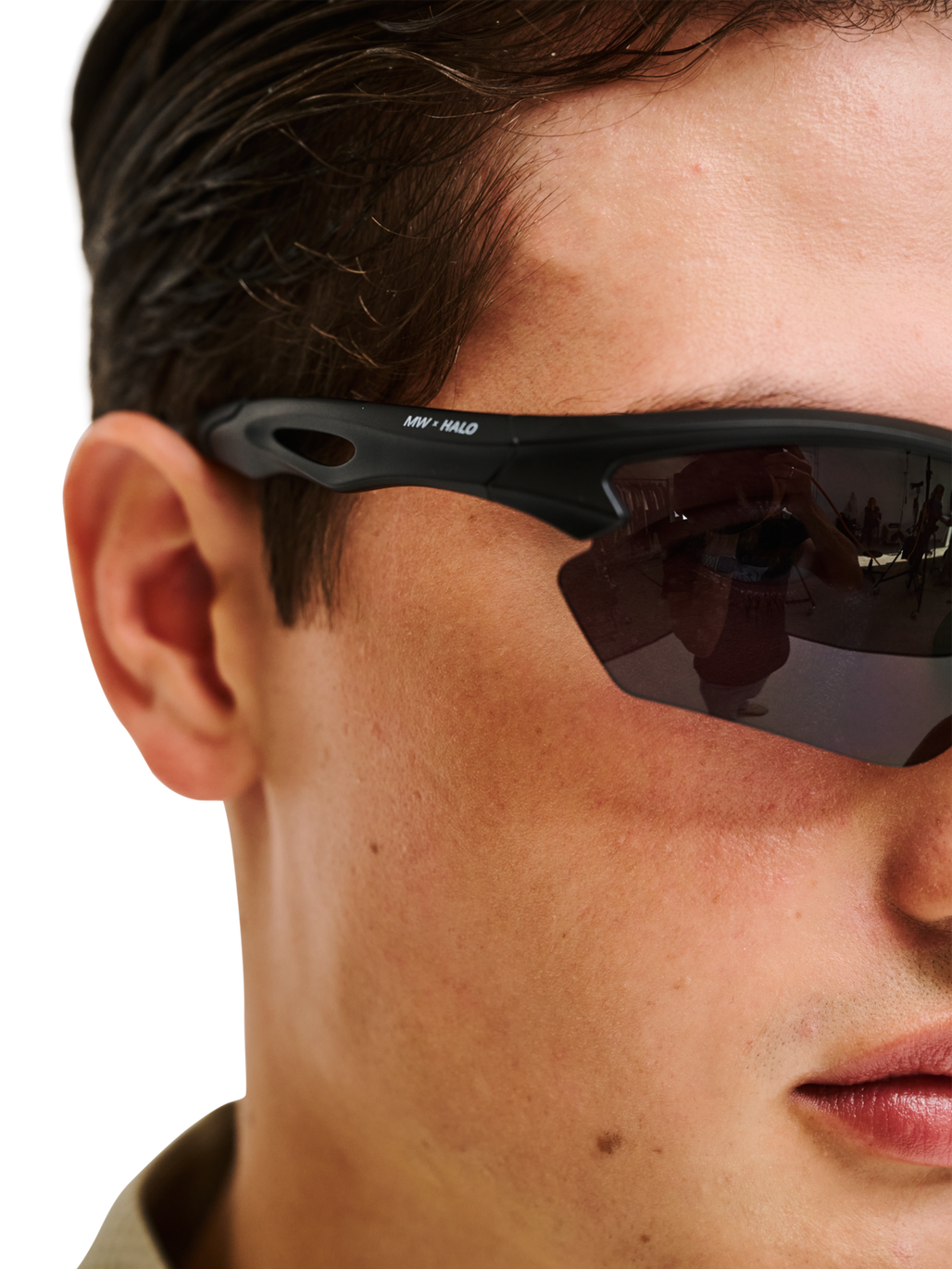 HALO X MESSY WEEKEND SUNGLASS NO 1, !BLACK IRIS, model