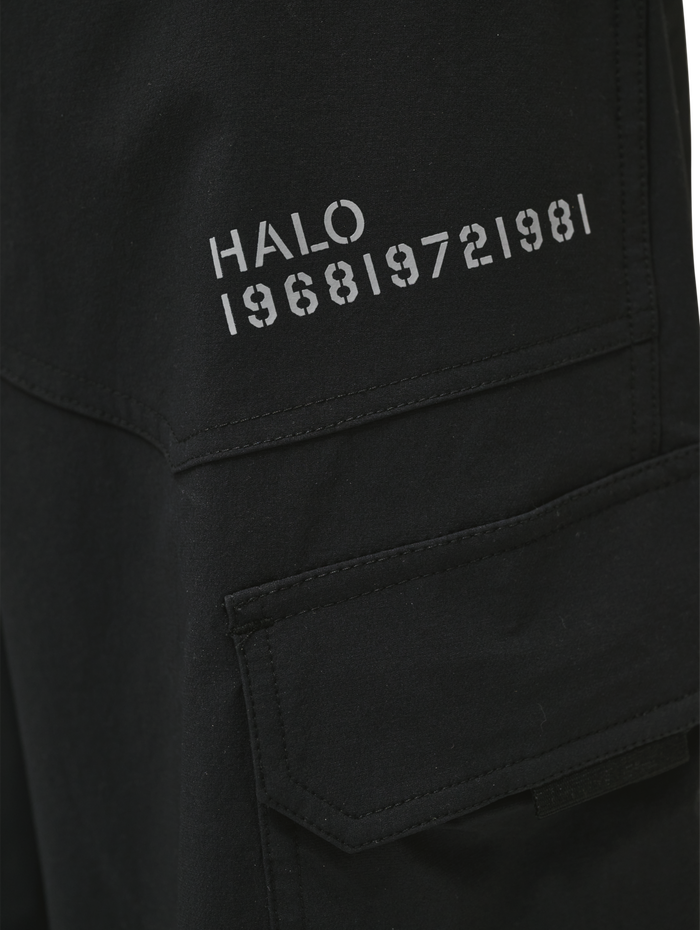 HALO TRAIL PANTS, BLACK, model