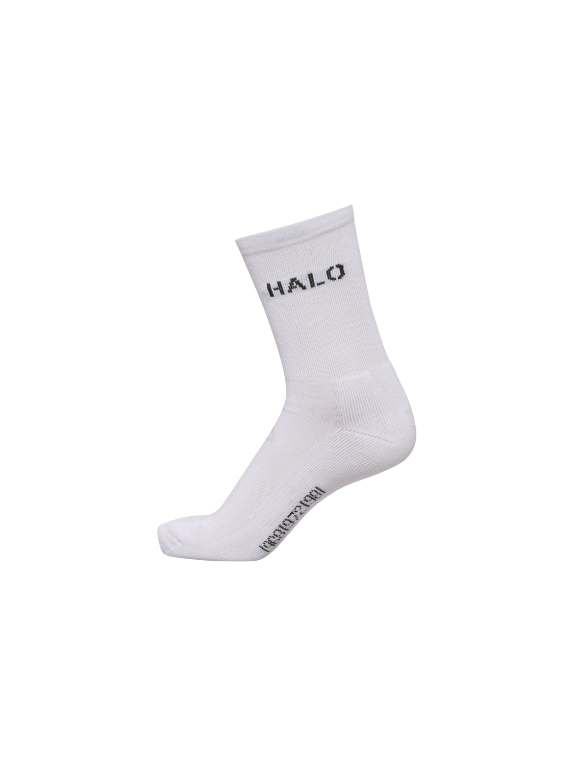 HALO COTTON LOGO SOCKS, MARSHMALLOW, packshot