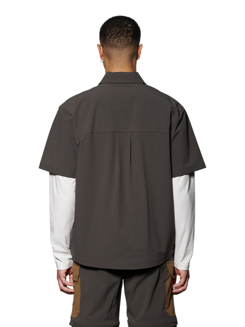HALO JEEP SHORT SLEEVE SHIRT, RAVEN, model