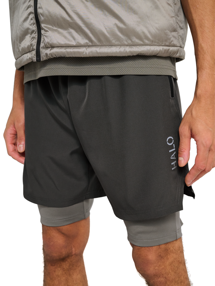 HALO 2 in 1 SHORT, RAVEN, model