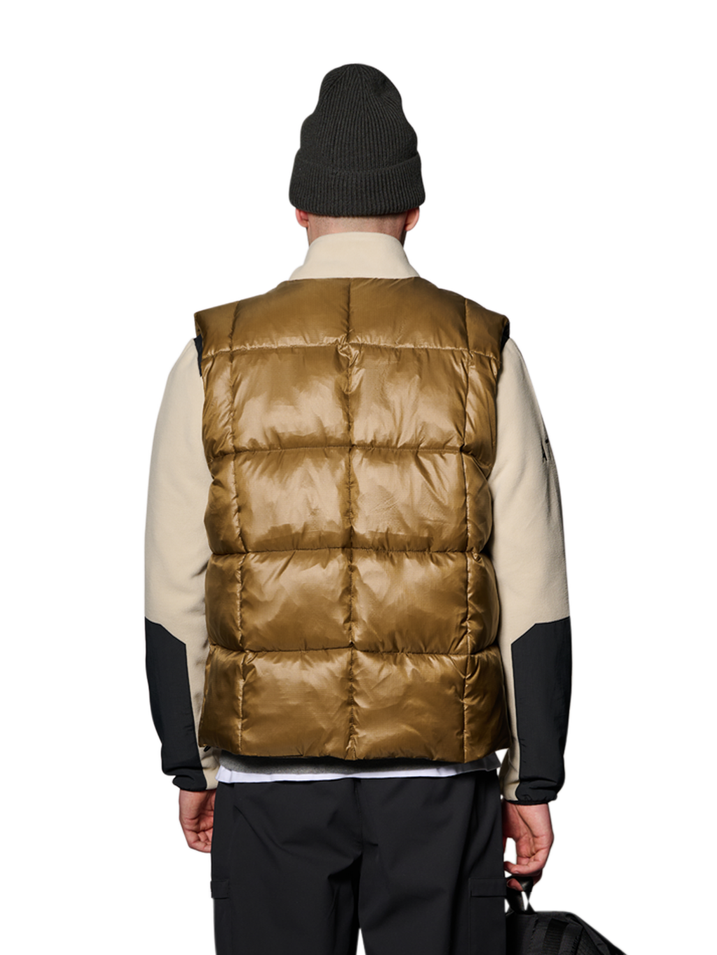 HALO TROOPER DOWN VEST, KANGAROO, model