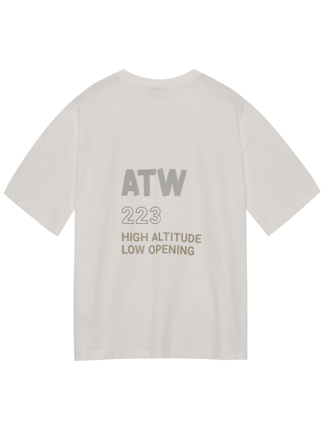 HALO GRAPHIC BOXY T-SHIRT, MARSHMALLOW/SENECA ROCK, packshot