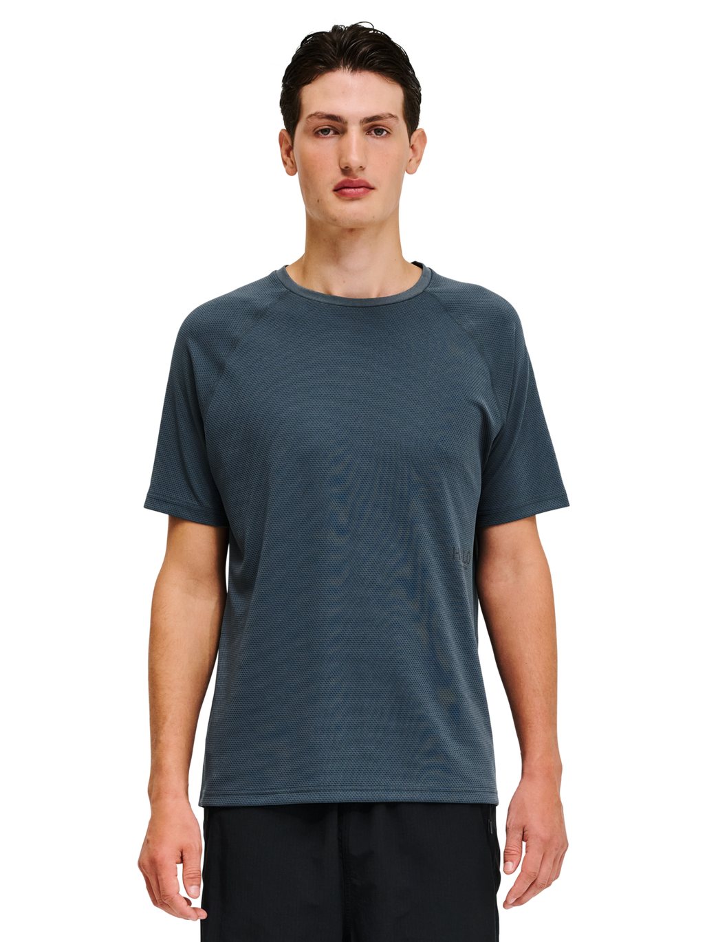 HALO SORONA T-SHIRT, DARK SLATE, model