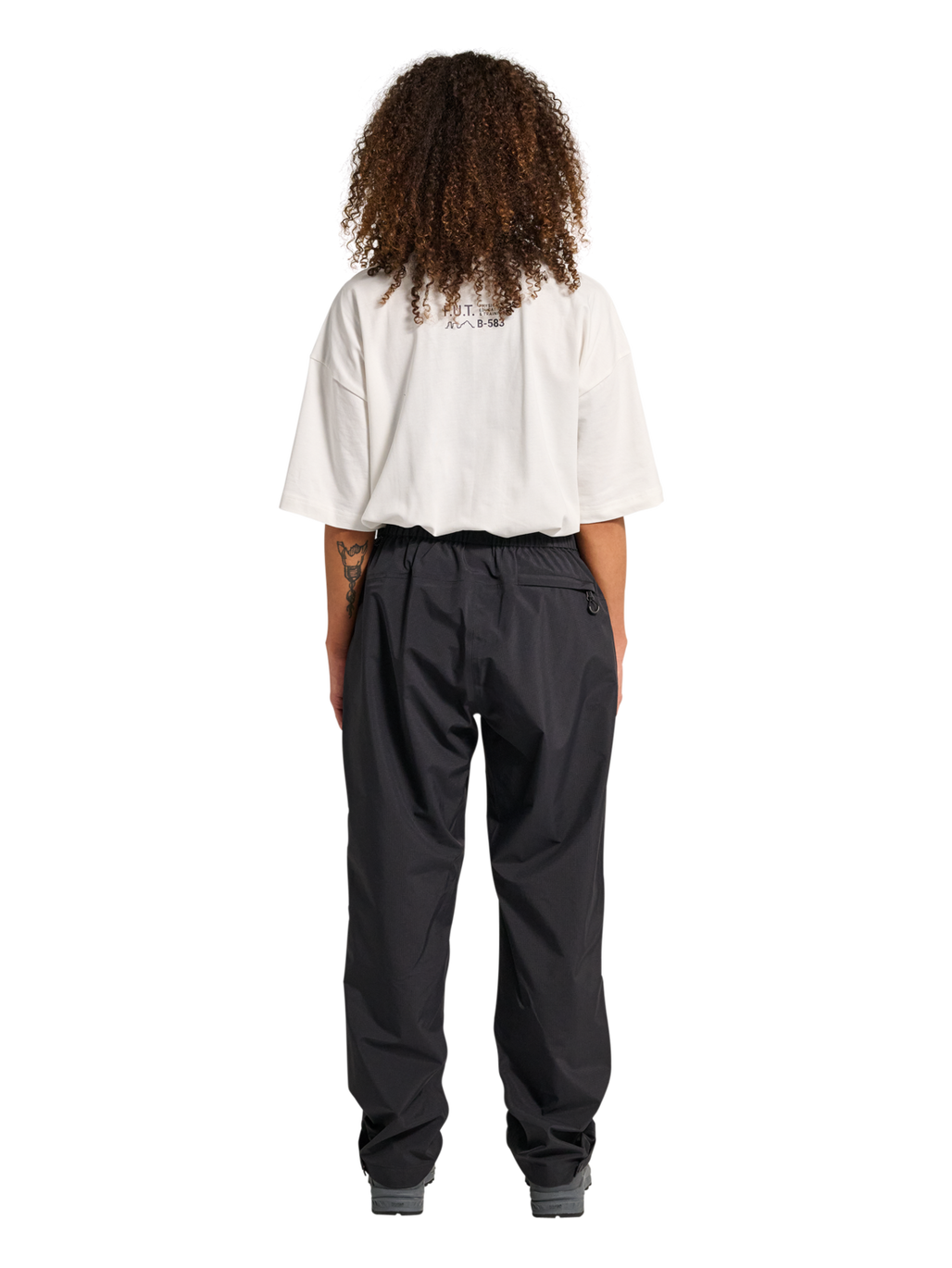 HALO GHOST SHELL PANTS, BLACK, model
