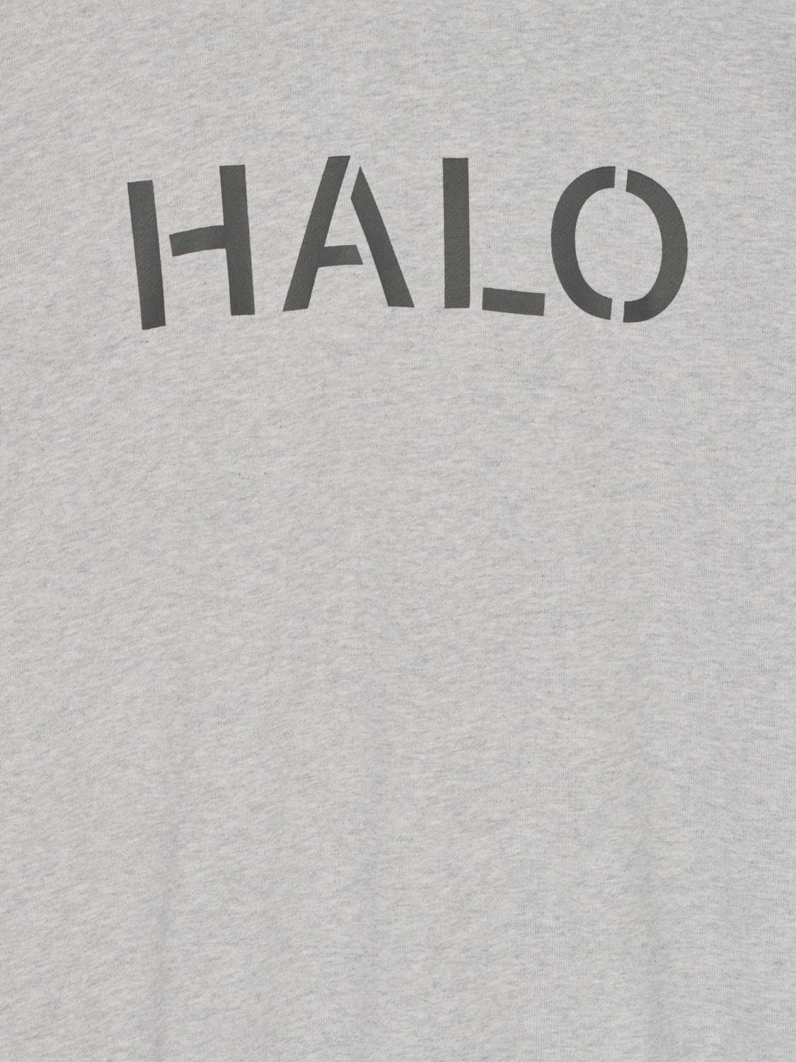 HALO UNIFORM BOXY CREW, LIGHT GREY MELANGE, packshot