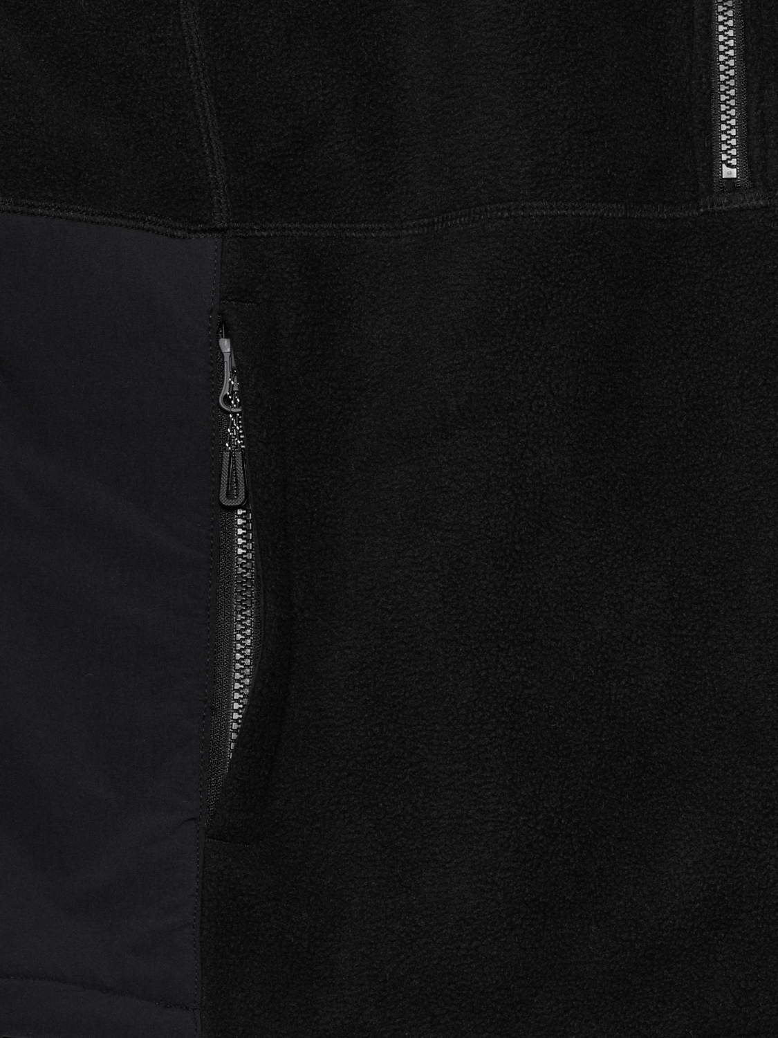 HALO TEDDYFLEECE PULLOVER, BLACK, packshot