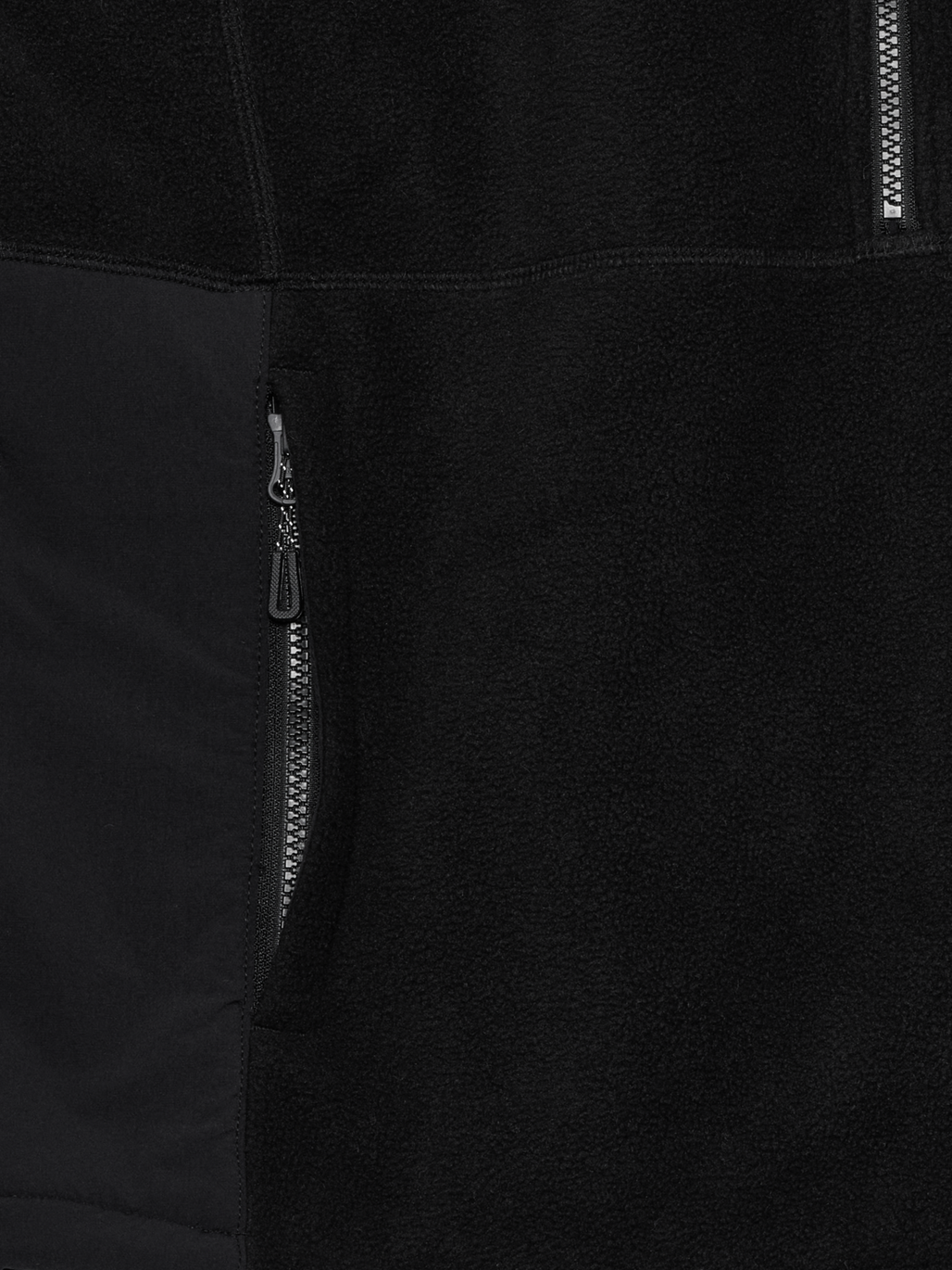 HALO TEDDYFLEECE PULLOVER, BLACK, packshot