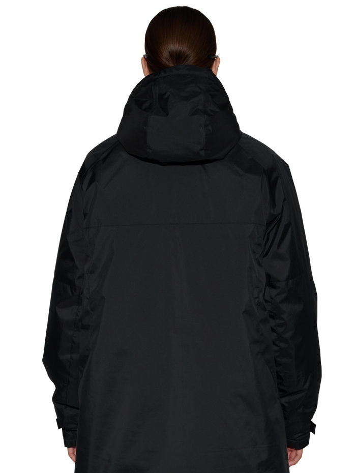 HALO SHIELD THERMOLITE PARKA, BLACK, model