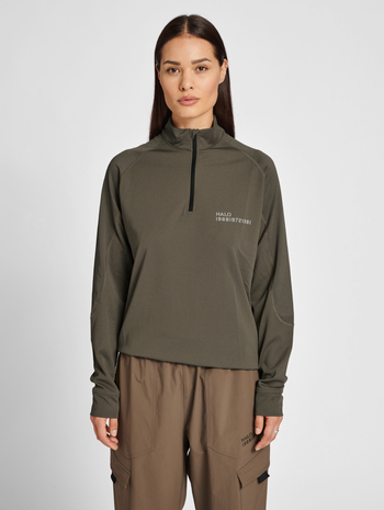 HALO HALFZIP, MAJOR BROWN, model