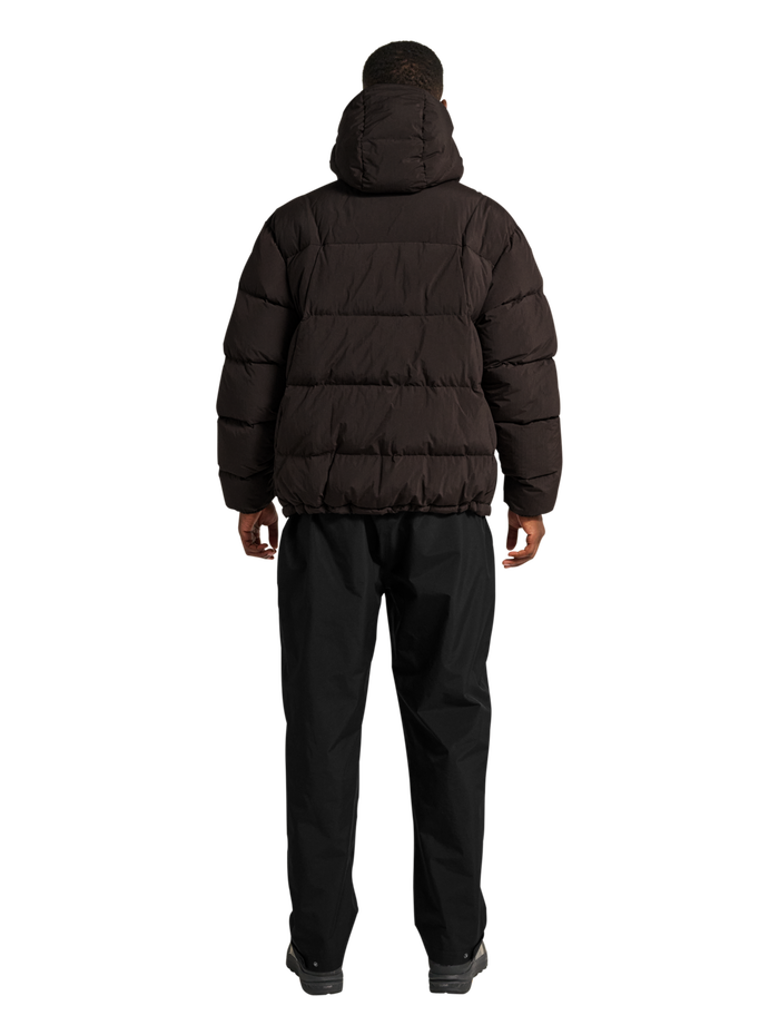 HALO MAVERICK DOWN JACKET, CHOCOLATE TORTE, model