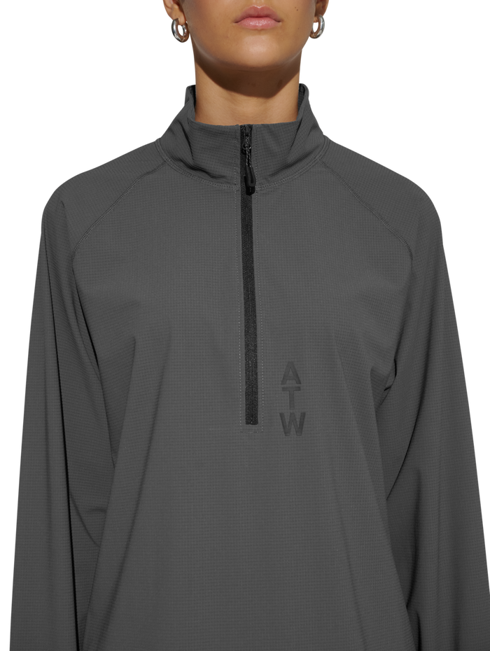 HALO AIRBORNE HALF ZIP, RAVEN, model