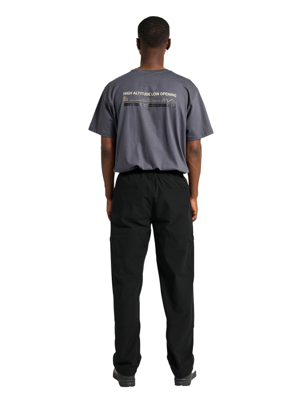 HALO COBRA RELAXED PANTS, BLACK, model