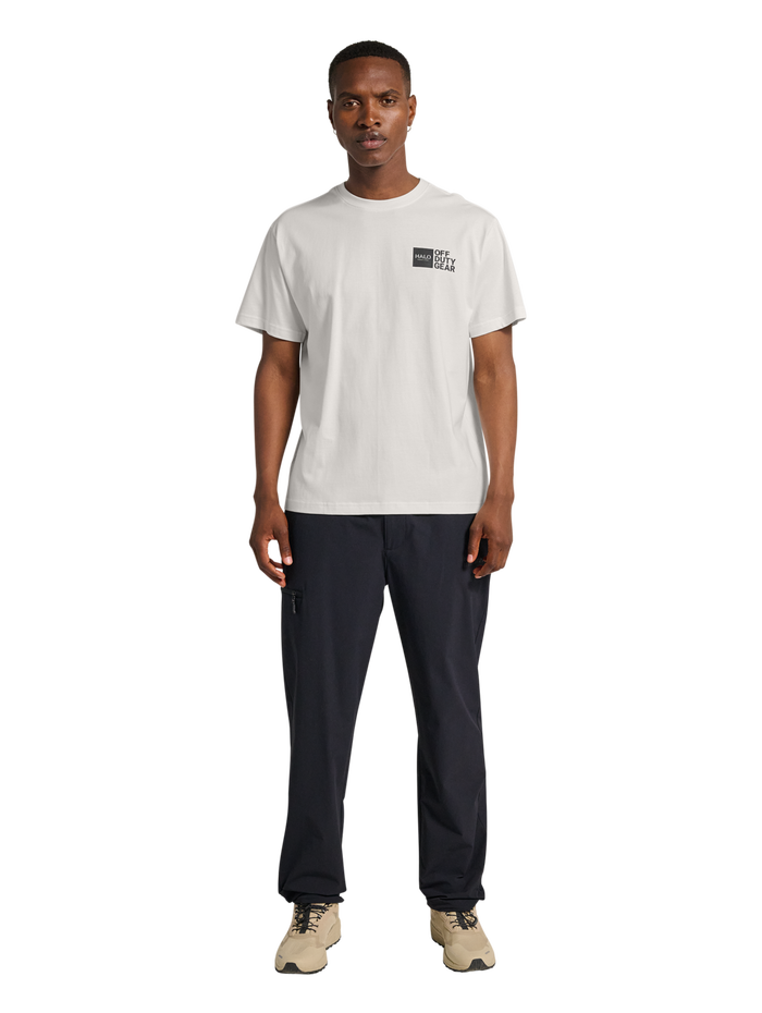 HALO GRAPHIC T-SHIRT, MARSHMALLOW, model