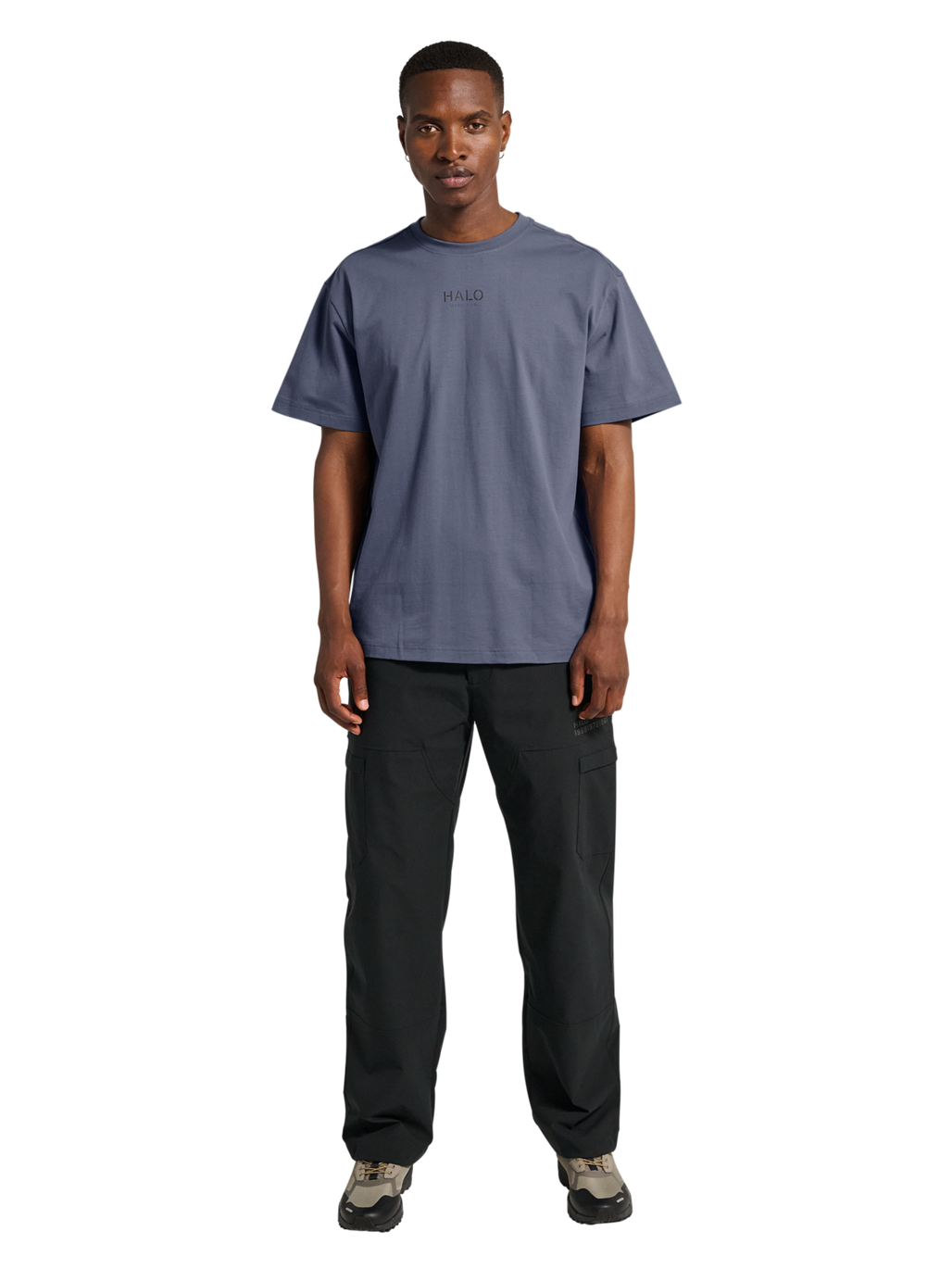 HALO GRAPHIC T-SHIRT, GRISAILLE/GRISAILLE, model