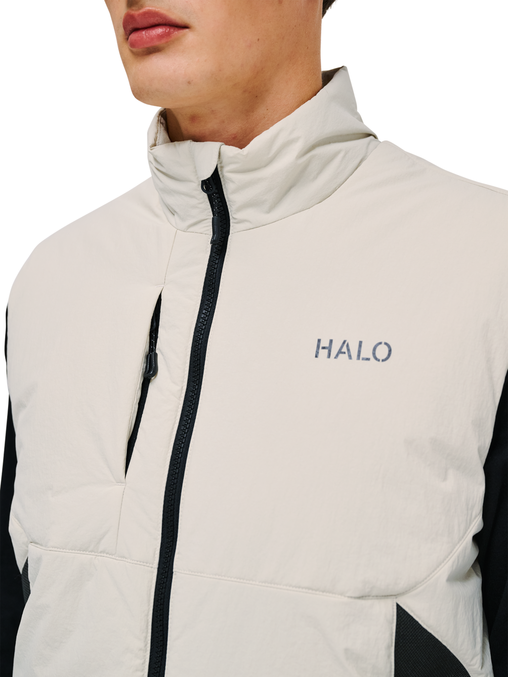 HALO AVIATION VEST, SILVER LINING, model