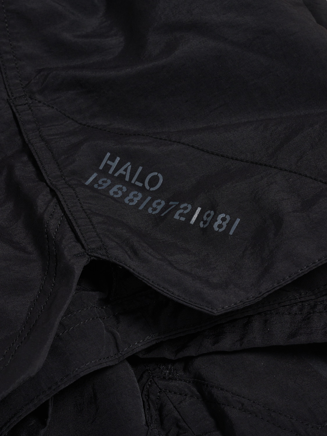 HALO NYLON SHORTS, BLACK/FIESTA_CAZOO, packshot