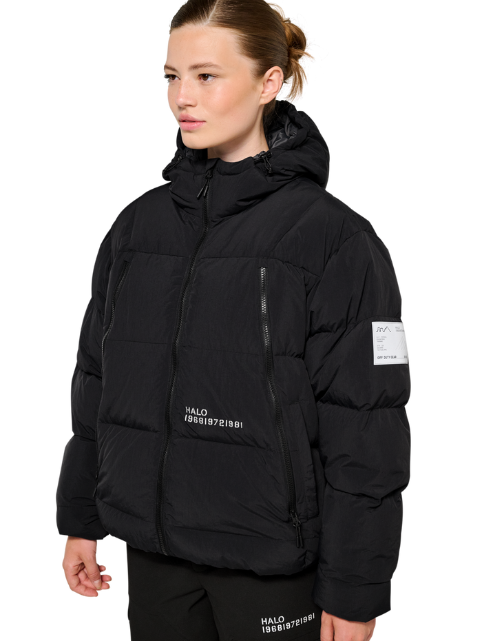 HALO MAVERICK DOWN JACKET, BLACK, model
