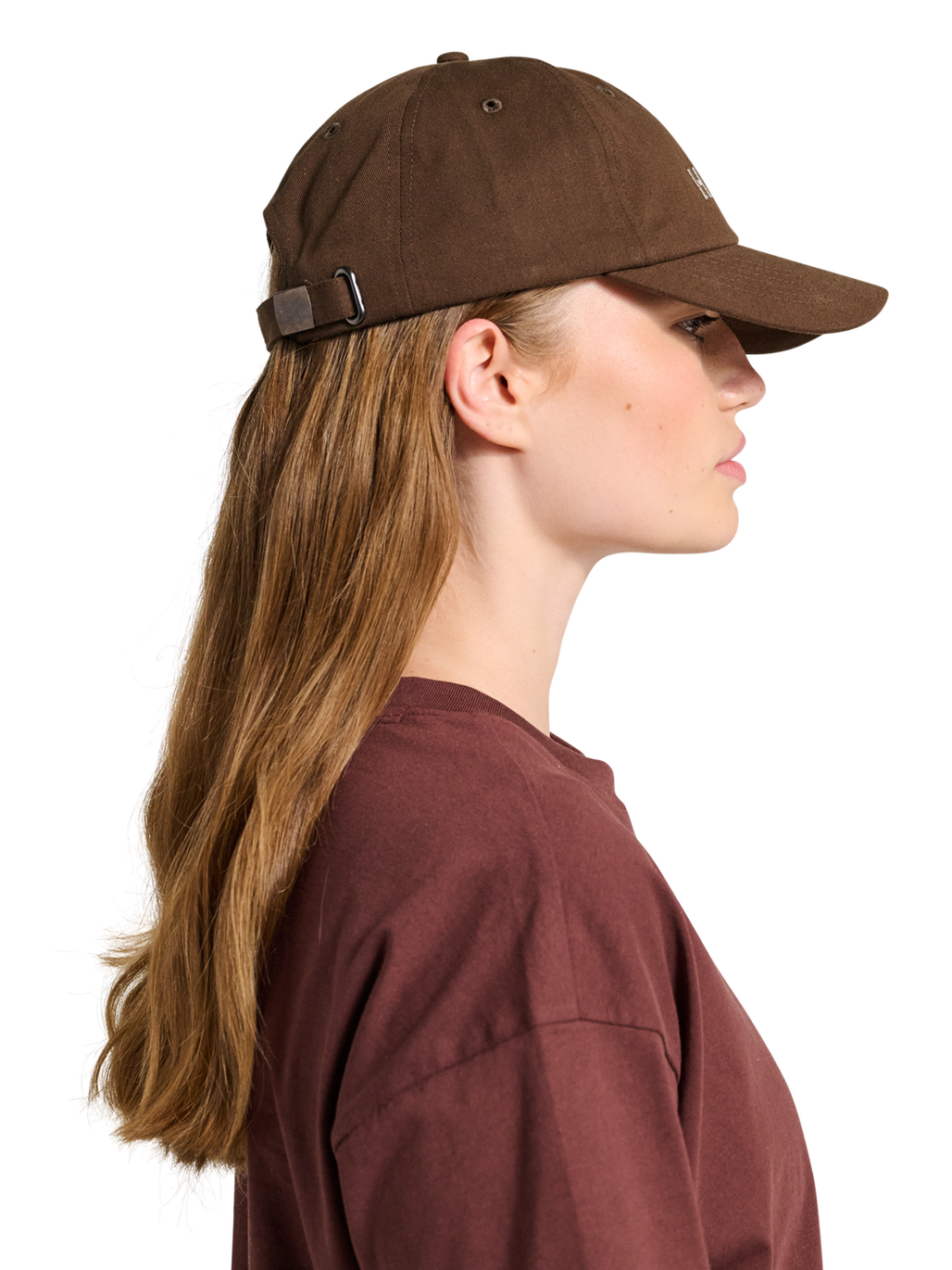 HALO COTTON CAP, CHOCOLATE TORTE, model