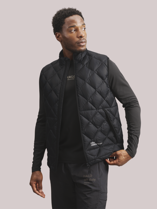 HALO LIGHT THERMOLITE VEST, BLACK, model