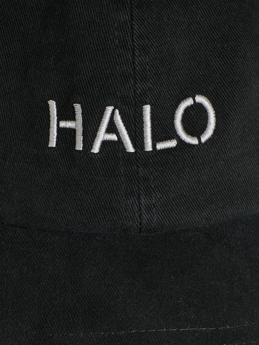 HALO CAP, BLACK, packshot