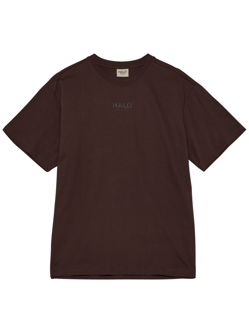 HALO GRAPHIC T-SHIRT, BITTER CHOCOLATE, packshot