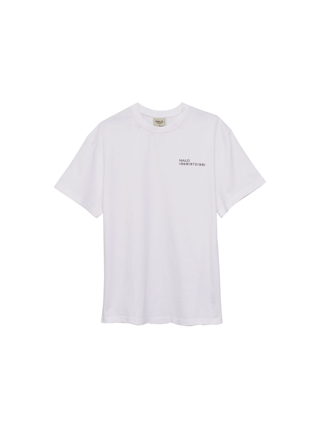 HALO ESSENTIAL T-SHIRT, WHITE, packshot