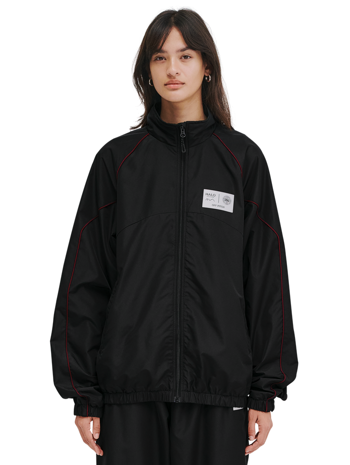HALO DBU TRACKSUIT  JACKET, BLACK, model