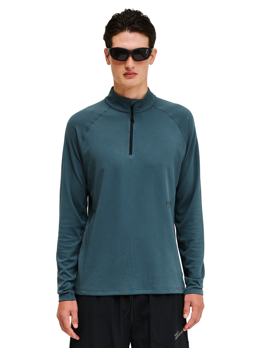 HALO SORONA HALF ZIP, DARK SLATE, model