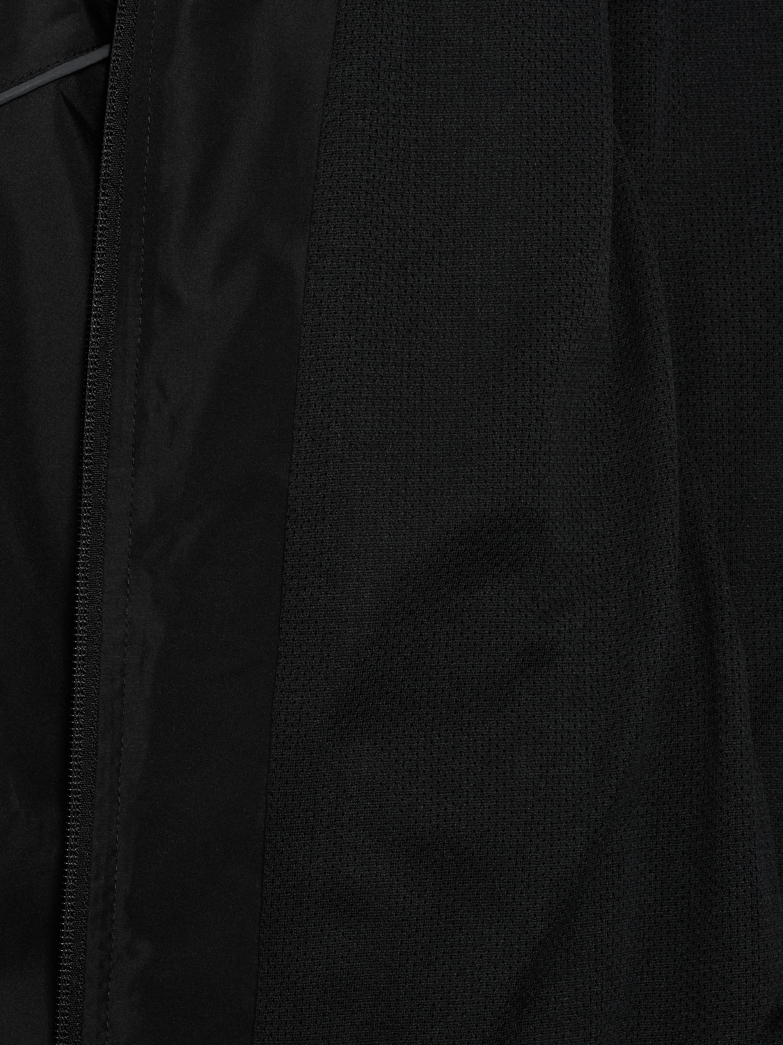 HALO TRACKSUIT  JACKET, BLACK, packshot