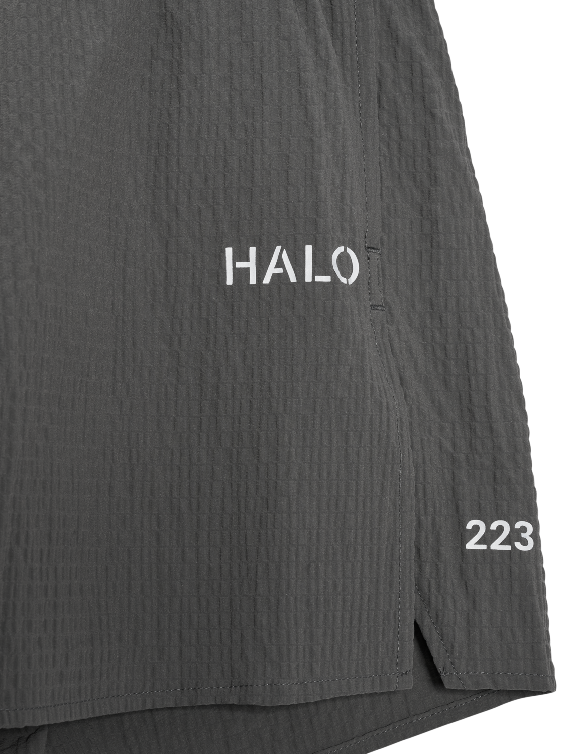 HALO WAFFLE TECH SHORTS, GUNMETAL, packshot