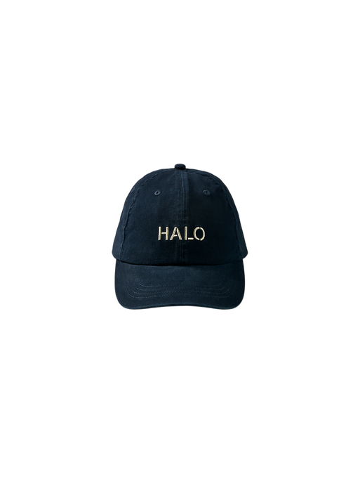 HALO COTTON CAP, EBONY, packshot