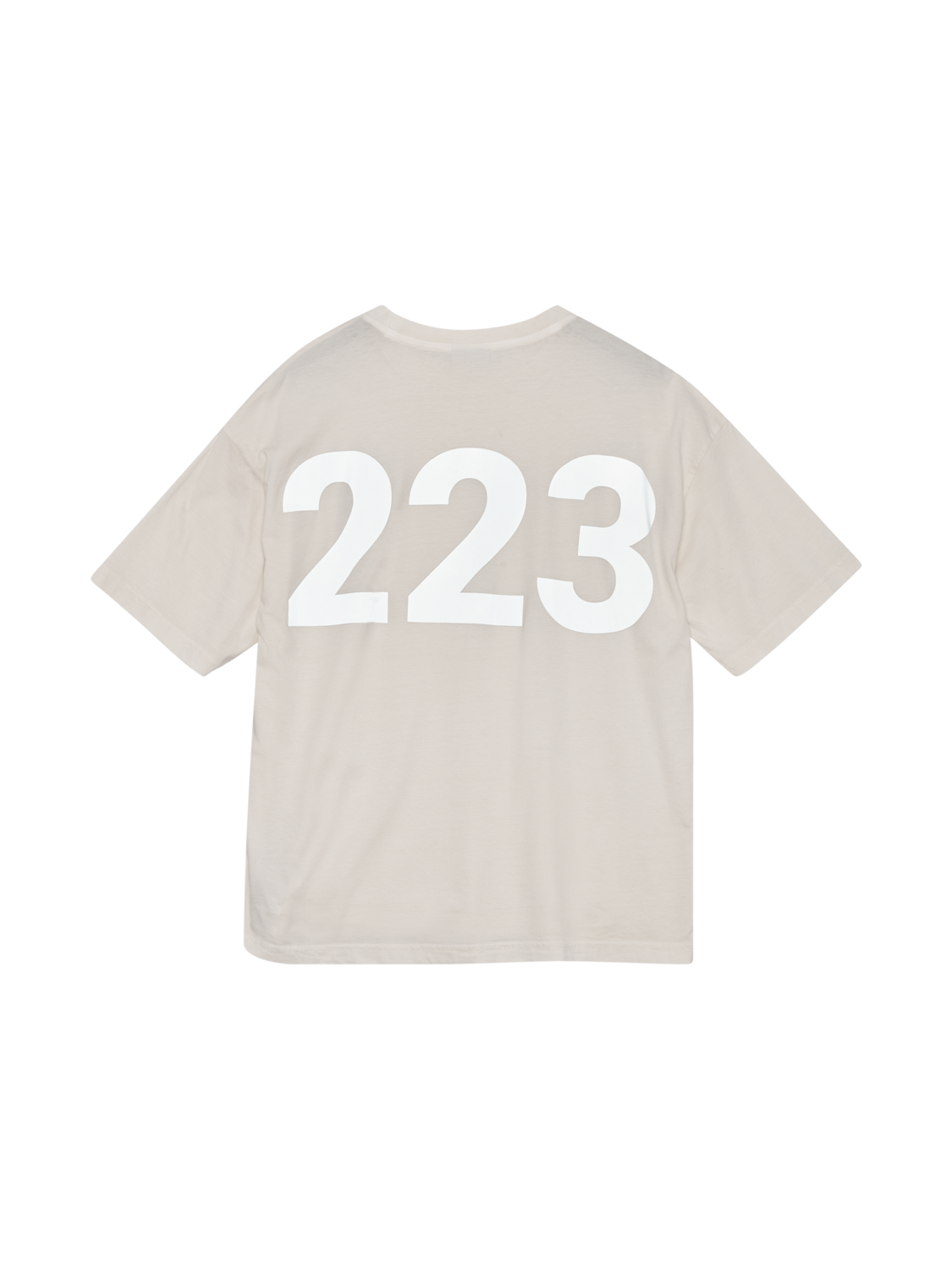 HALO DHOBI BOXY T-SHIRT, MARSHMALLOW, packshot