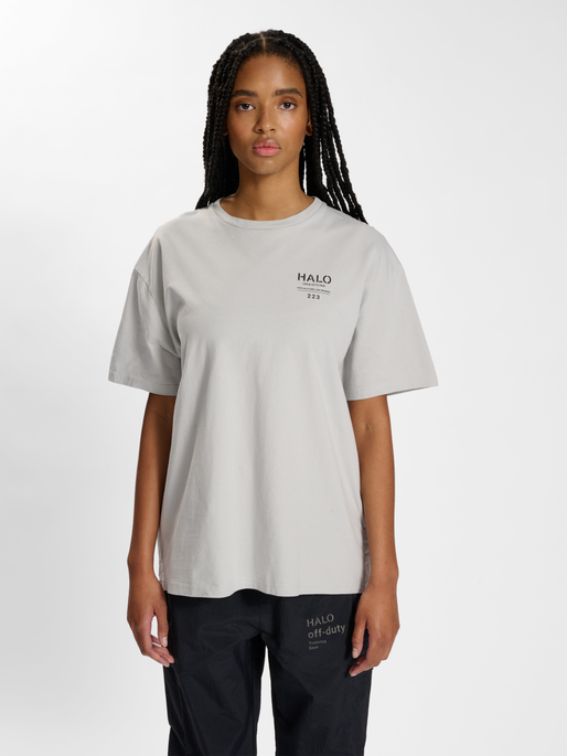 HALO HEAVY GRAPHIC T-SHIRT 223, HARBOR MIST, model