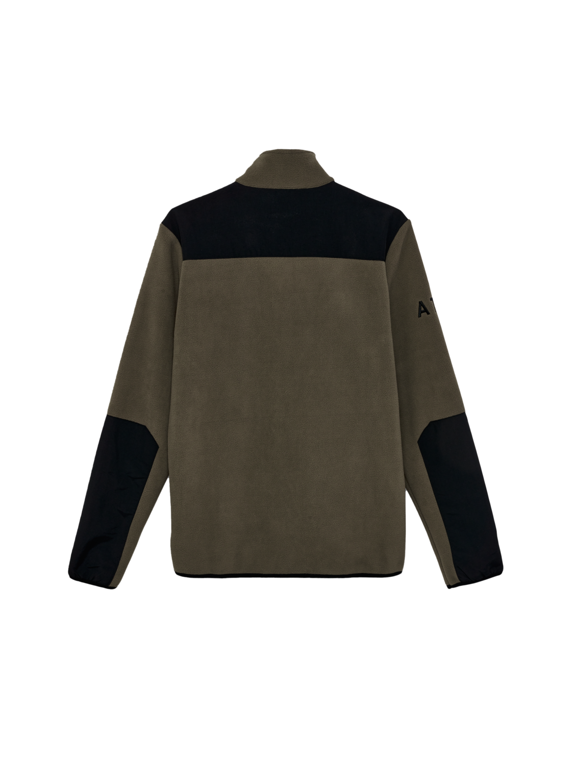 HALO BLOCKED ZIP FLEECE, MOREL, packshot