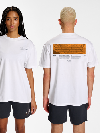 HALO T-SHIRT, WHITE, model